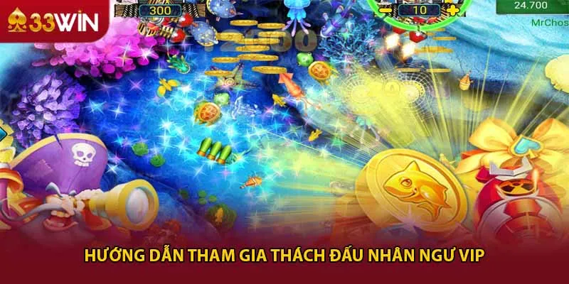 Hướng dẫn tham gia thách đấu nhân ngư vip